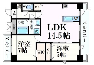 アヤコートの物件間取画像